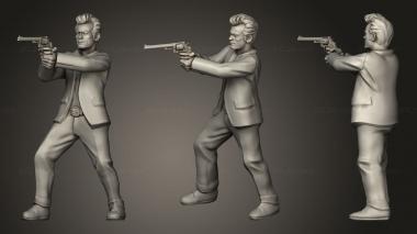 Military figurines Cliff 3d model